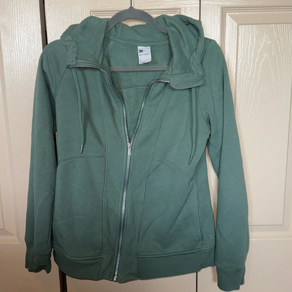 Target brand- all in motion zip up with pockets on sides